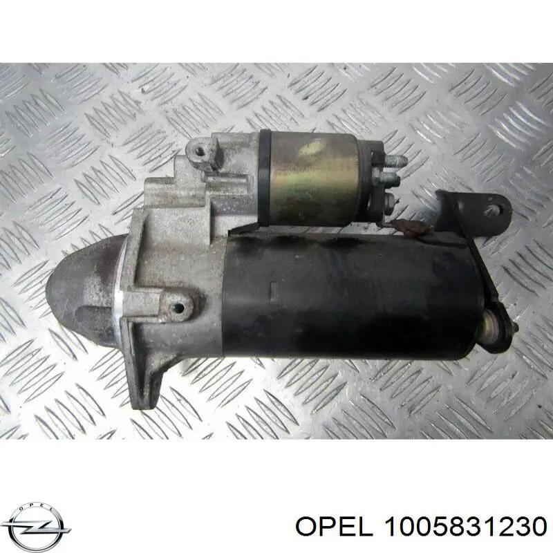1005831230 Opel tapa de motor de arranque delantera