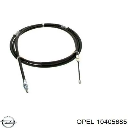 10405685 Opel cable de freno de mano delantero