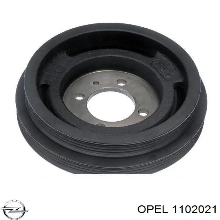 1102021 Opel Paso rueda delantero derecho