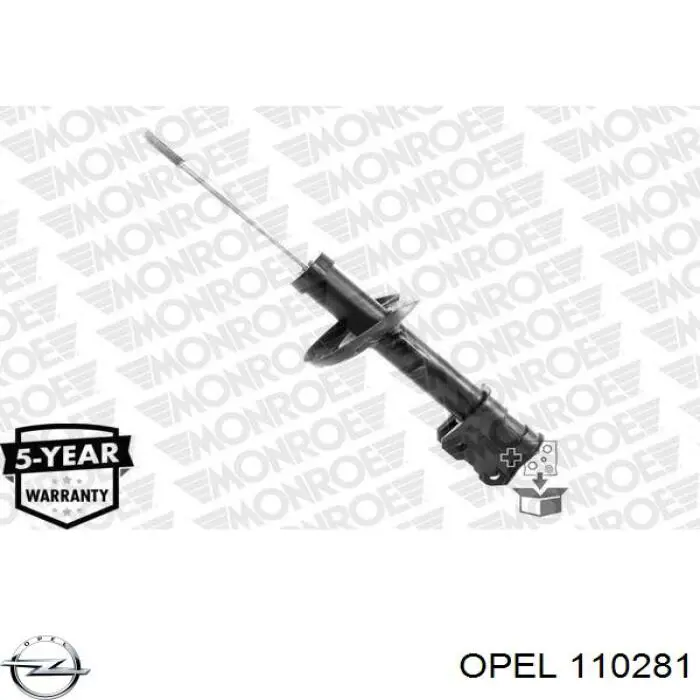 Junta de parabrisas 110281 Opel