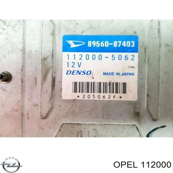 112000 Opel panel frontal interior salpicadero