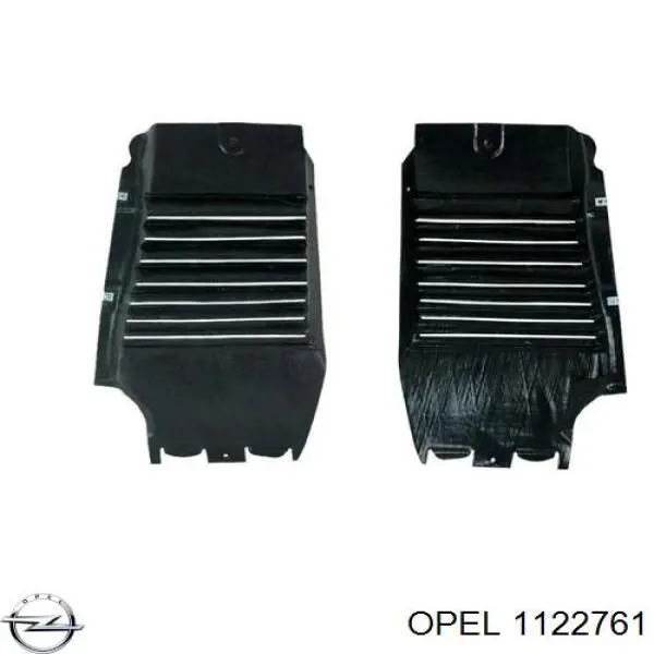 Guardabarros interior, aleta trasera, derecho para Opel Vectra (38)