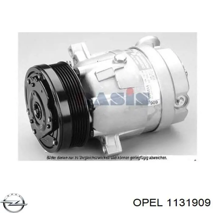 Compresor de aire acondicionado Opel Astra 51, 52, F35, M35