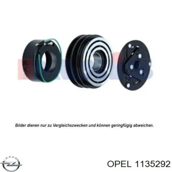 Comprar 1135292 Opel Compresor de aire acondicionado coche