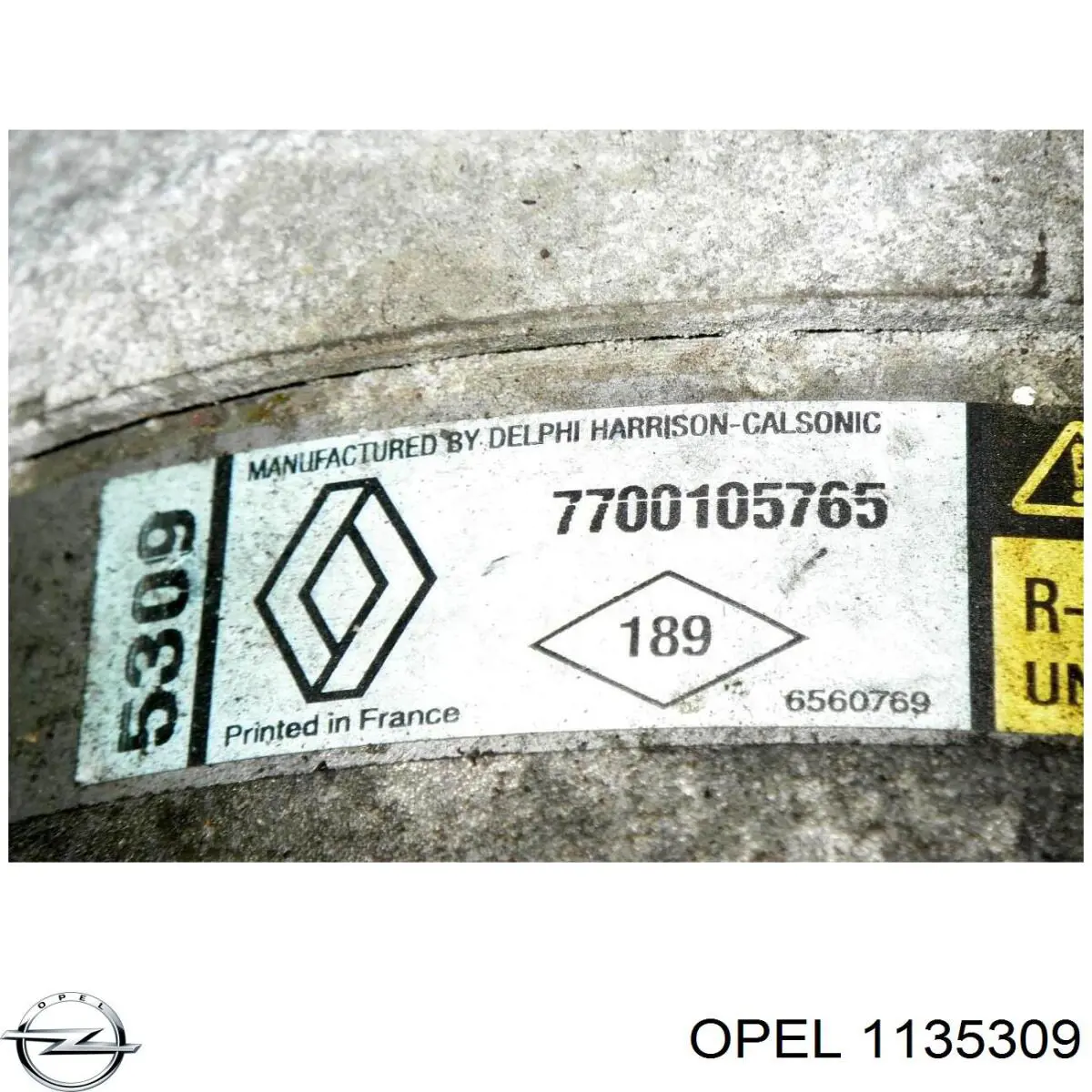 1135309 Opel compresor de aire acondicionado