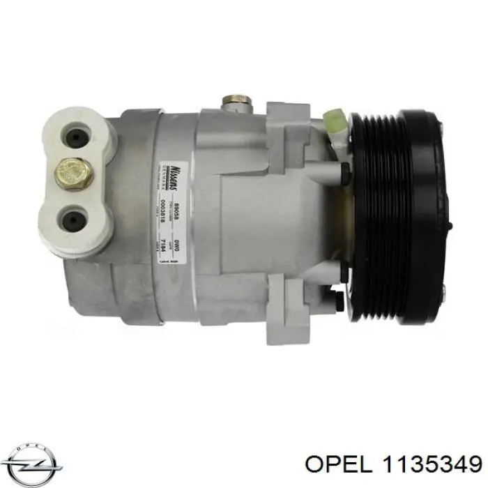 1135349 Opel compresor de aire acondicionado