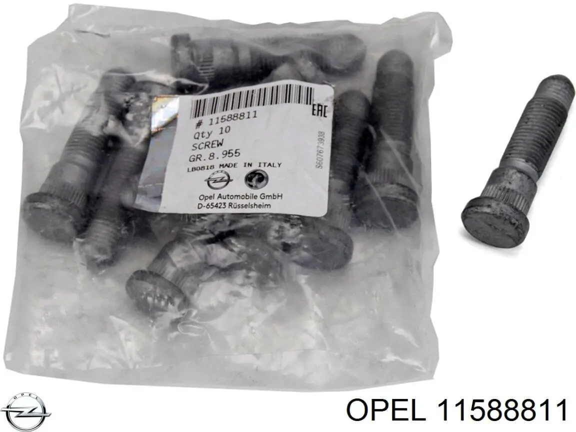 Comprar 11588811 Opel Tornillos de rueda