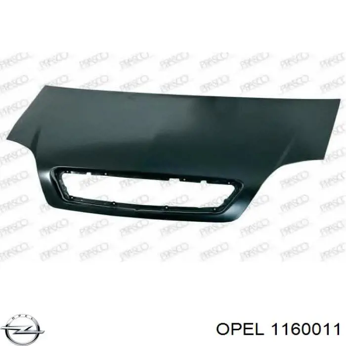 Capó del motor Opel 1160011 precio, desde 191,66 EUR