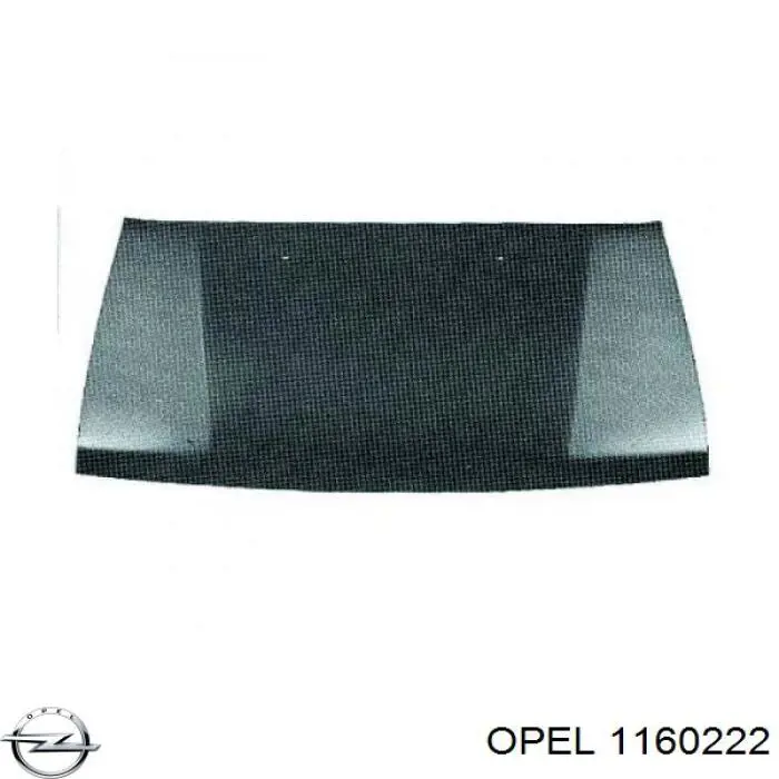 90462082 Opel Capó delantero