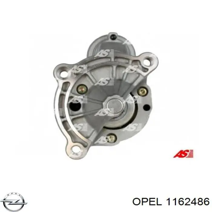 1162486 Opel piston (clip De Una Campana Calefactora)