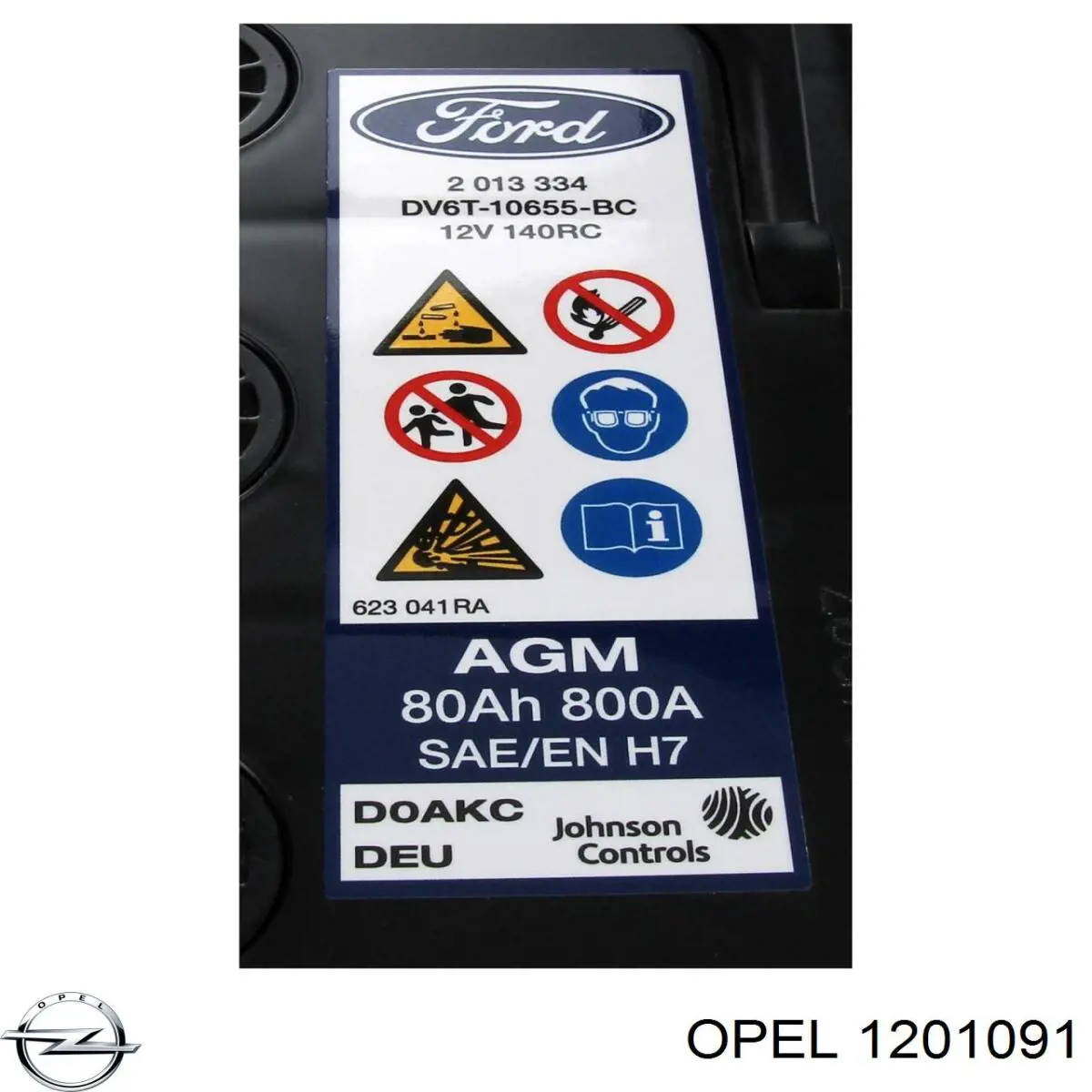 Batería de arranque Ford 2338425 precio, desde 264,24 EUR