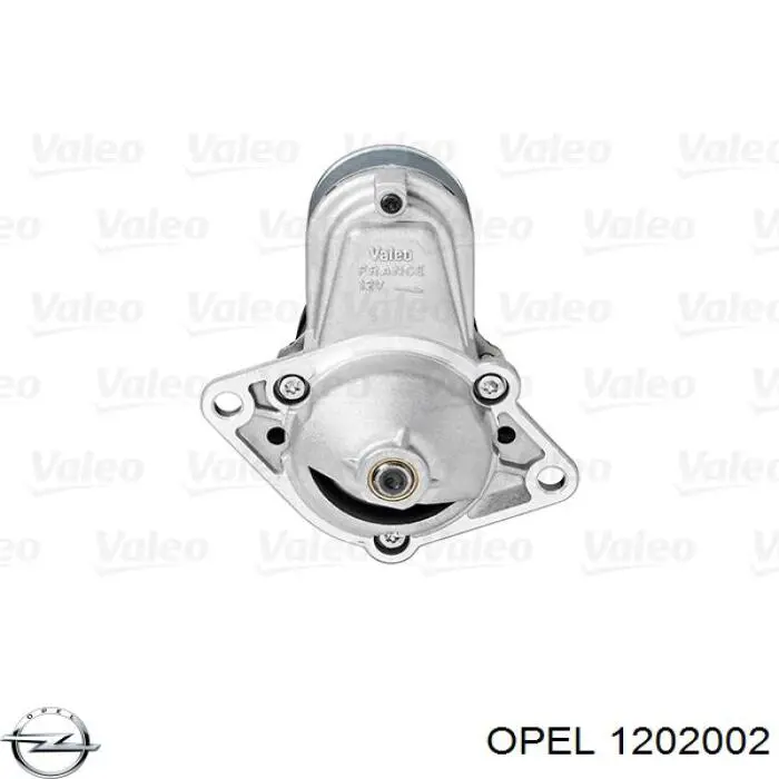 1202002 Opel motor de arranque