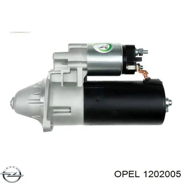 1202005 Opel motor de arranque