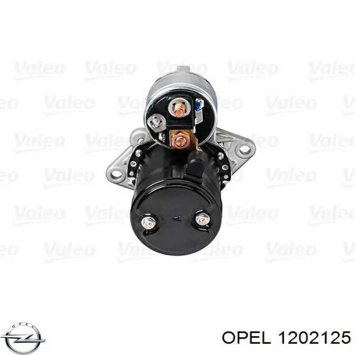 1202125 Opel motor de arranque
