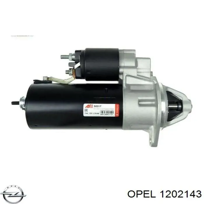 1202143 Opel motor de arranque