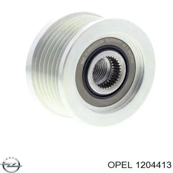 Polea alternador 1204413 Opel