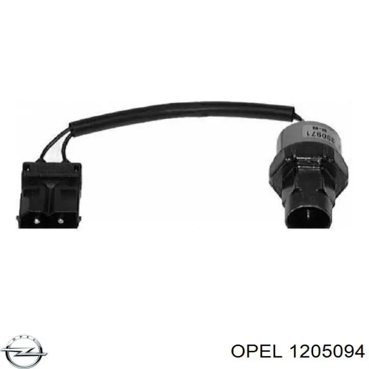 1205094 Opel escobillas alternador