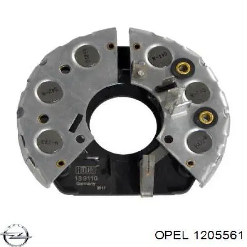 1205561 Opel puente de diodos, alternador