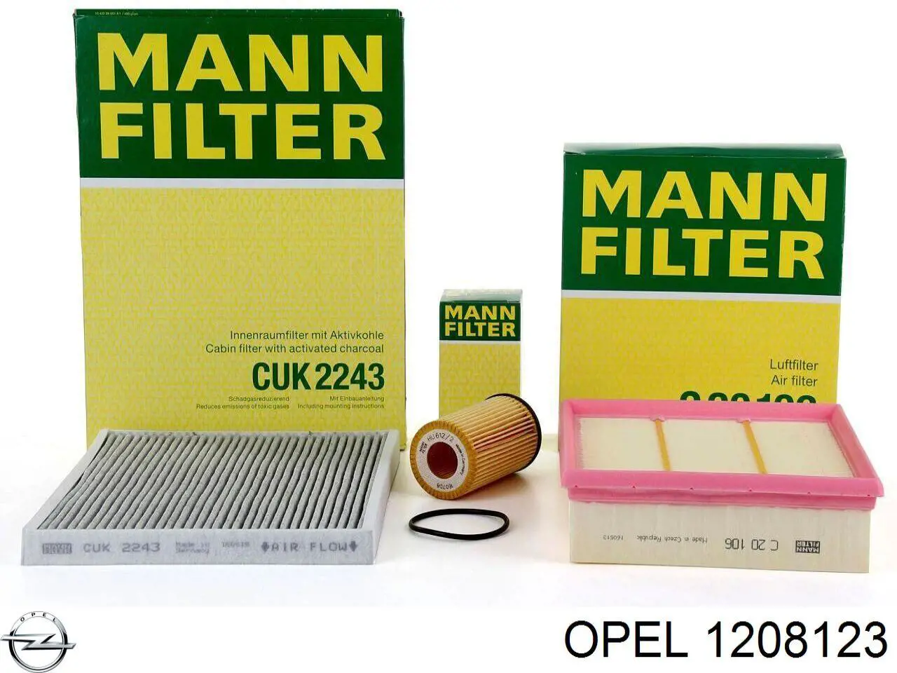 Bobina de encendido Opel 1208123