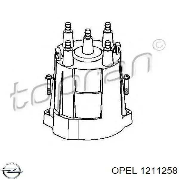 1211258 Opel tapa de distribuidor de encendido