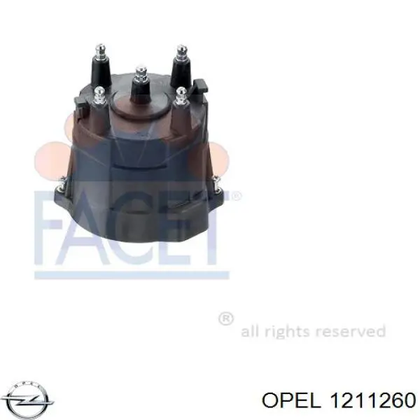 1211260 Opel tapa de distribuidor de encendido
