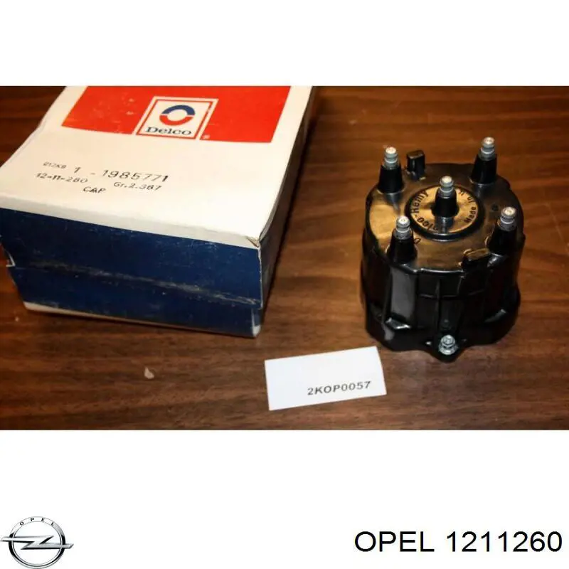 Tapa de distribuidor de encendido Opel 1211260 precio, desde 2,77 EUR