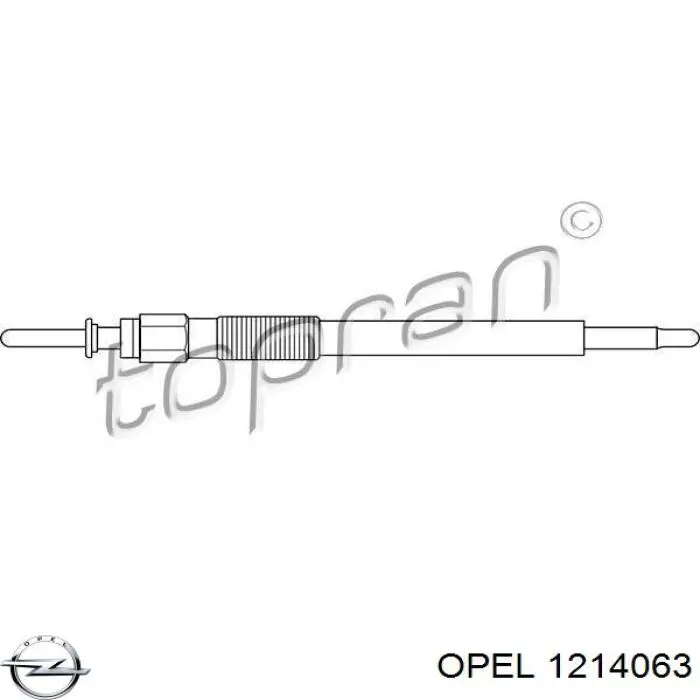 Comprar 1214063 Opel Calentadores diésel