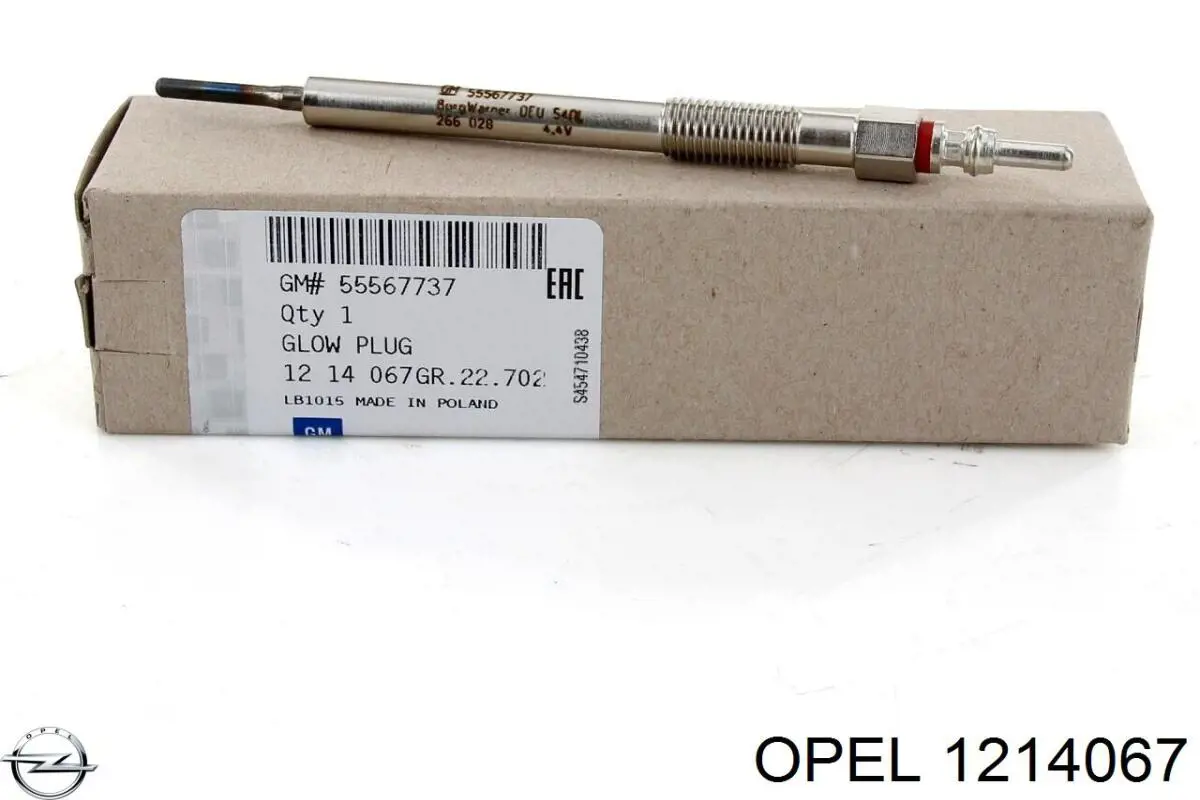 Comprar 1214067 Opel Calentadores diésel