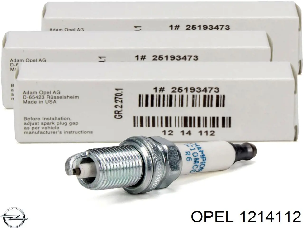 Bujías Opel 1214112 precio, desde 7,02 EUR