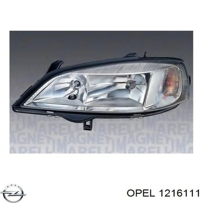 Faro derecho Opel Zafira F75