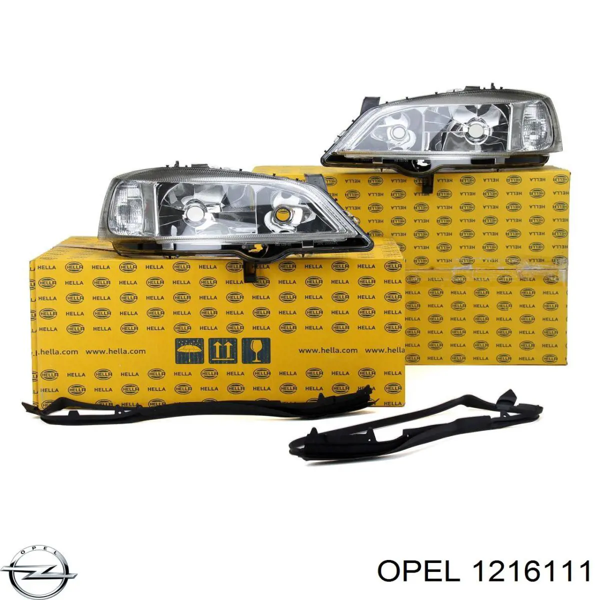Faro derecho Opel Zafira F75