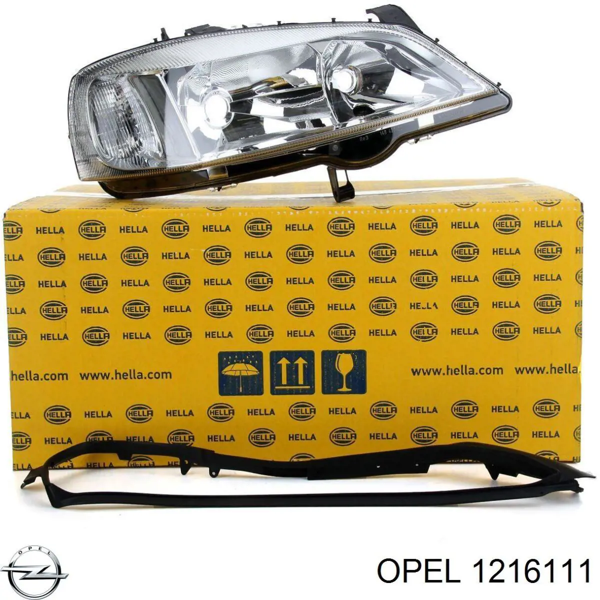 Faro derecho Opel Zafira F75