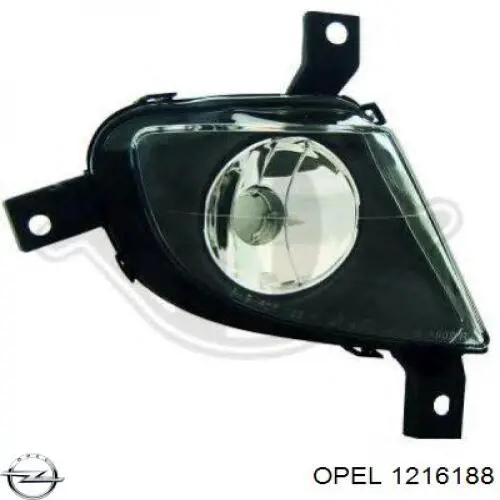 1216188 Opel faro derecho