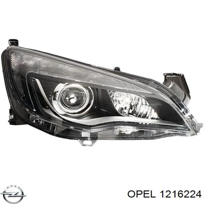 Faro derecho Opel 1216224 precio, desde 762,89 EUR