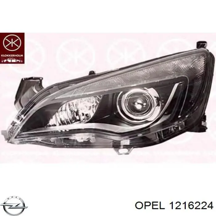 1216224 Opel faro derecho