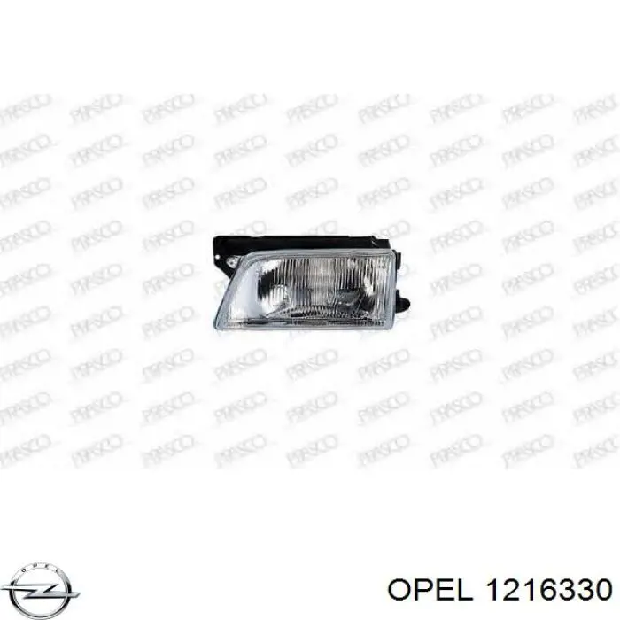 90008019 Opel faro izquierdo
