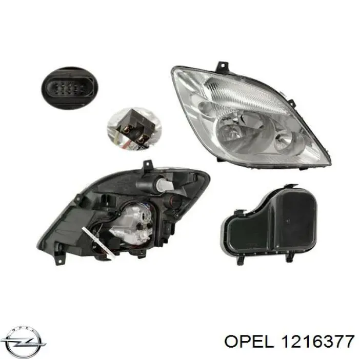 Faro derecho Opel Vectra A hatchback (88, 89) (1988 - 1995) precio, desde 52,27 EUR