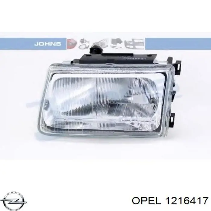Faro izquierdo 1216417 Opel