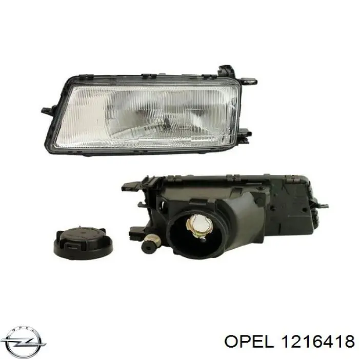 1216418 Opel faro derecho