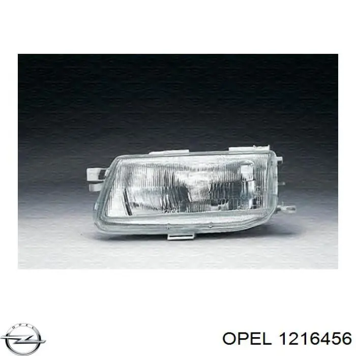 1216456 Opel faro derecho