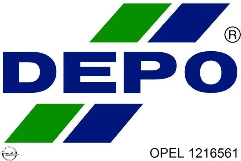 1216561 Opel faro izquierdo