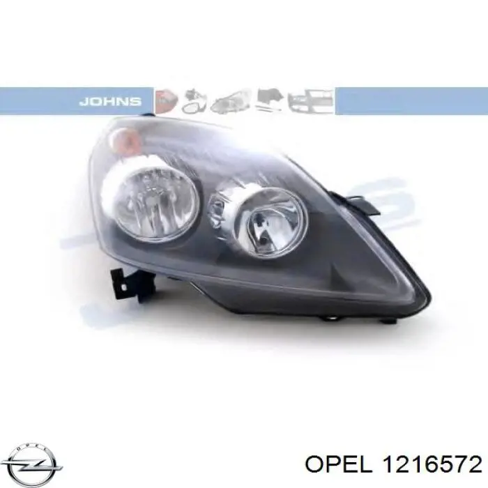 1216572 Opel faro derecho