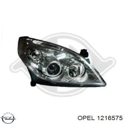 1216575 Opel faro izquierdo