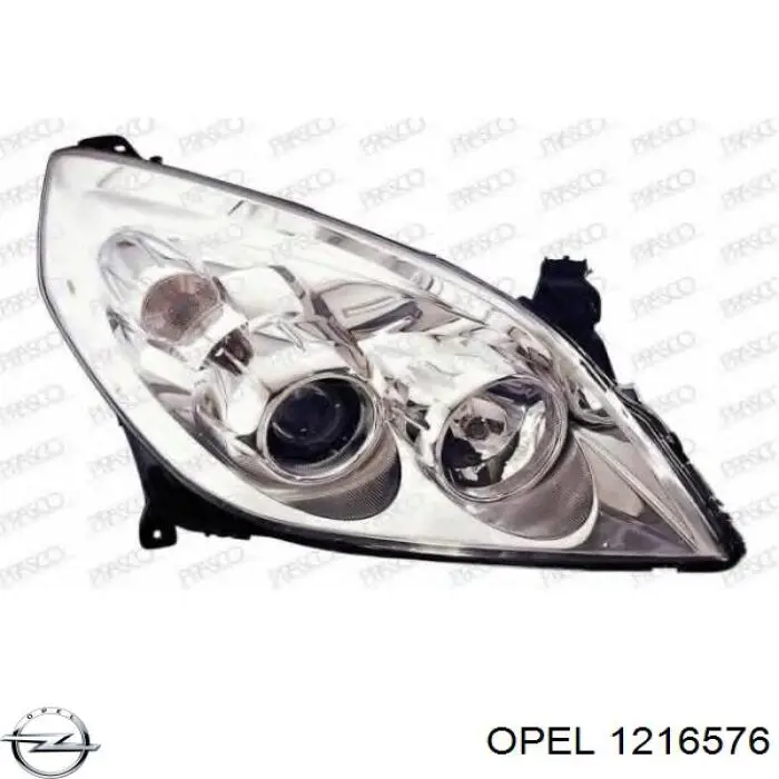 1216576 Opel faro derecho