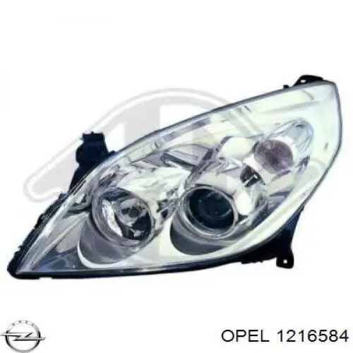 1216584 Opel faro derecho