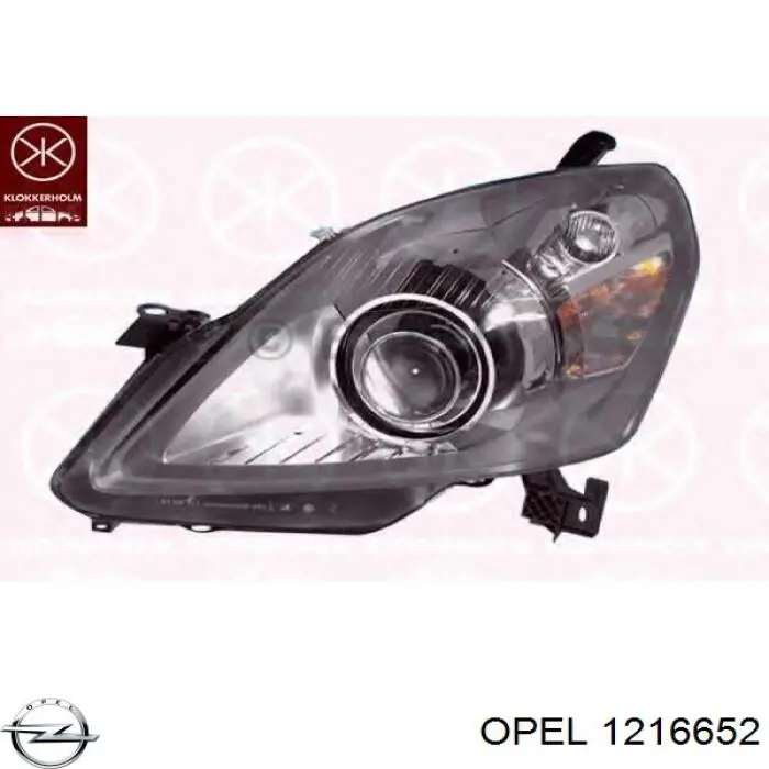 Faro derecho Opel 1216652 precio, desde 158,54 EUR