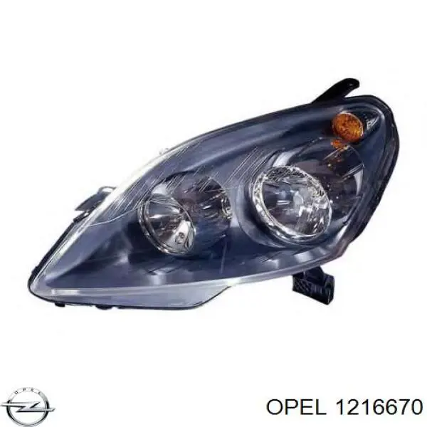 1216670 Opel faro derecho