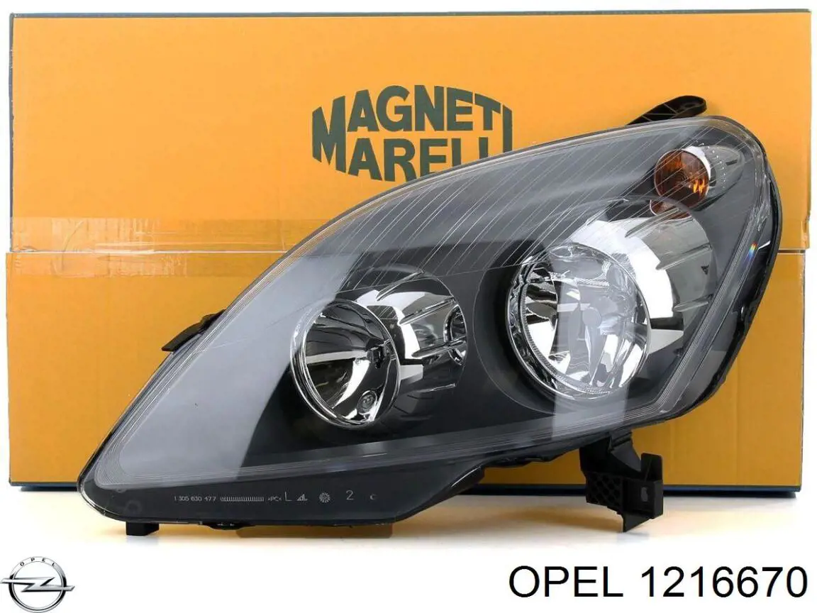 Comprar 1216670 Opel Faro derecho