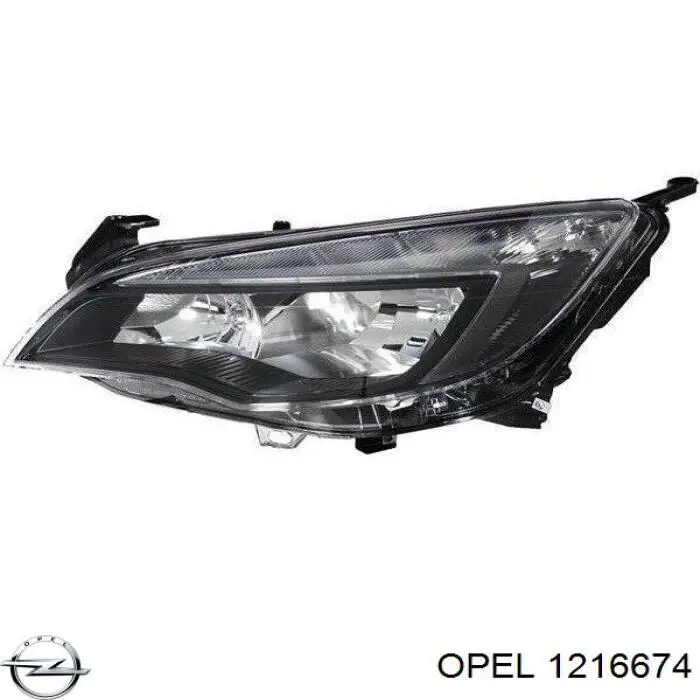 Comprar 1216674 Opel Faro delantero izquierdo