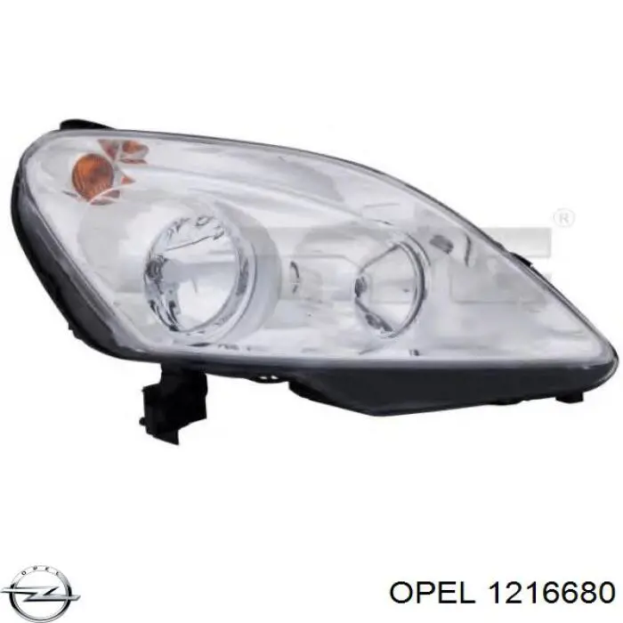 Faro derecho Opel 1216680 precio, desde 157,15 EUR